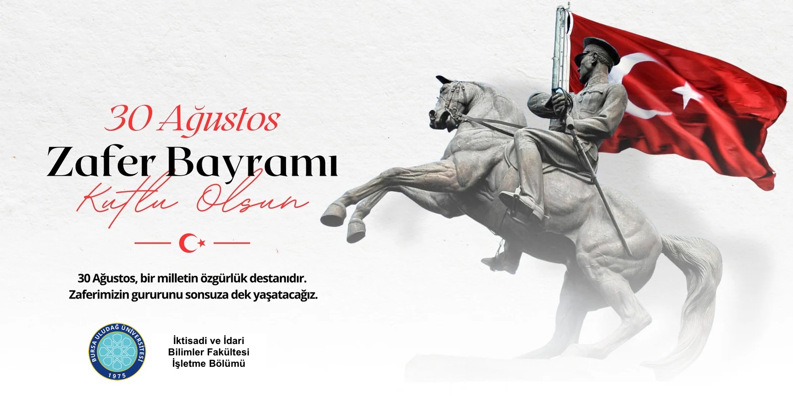 30 Ağustos Zafer Bayramı Kutlu Olsun